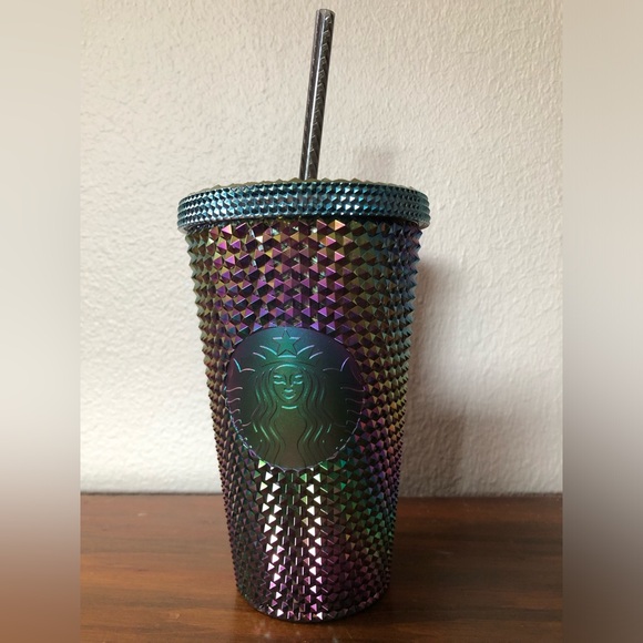 Starbucks NWT 16 oz tumbler (iridescent/oil slick) - Picture 2 of 5